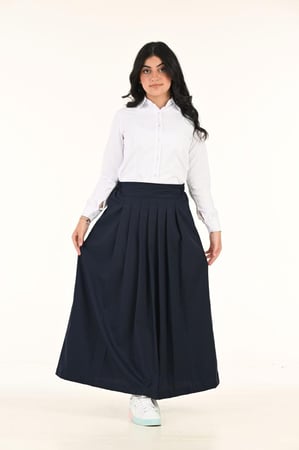 تنورة ثانوي كحلي  13113