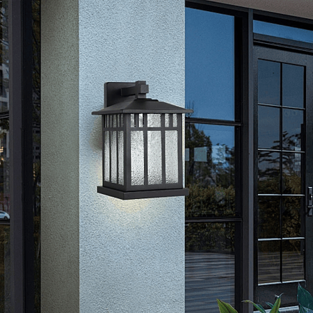 فانوس جداري غطاء لون اسود