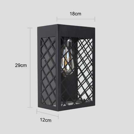 أبليك جداري اسود صغير