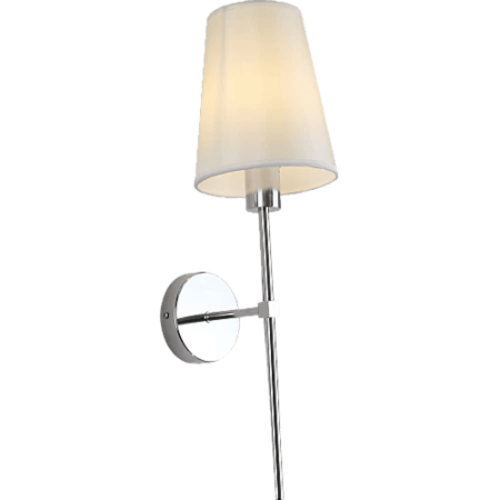 إضاءة شاين برايت جدارية مفرد مودرن فضي فضي E14