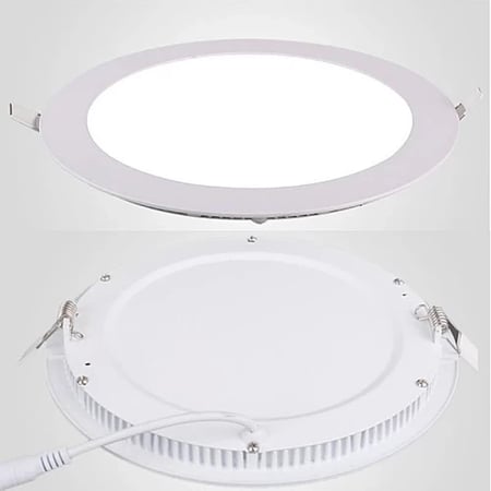 لمبة ليد بنل دفن سقف جبس مقاس 20 سم 18 واط الوان متعددة