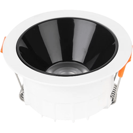 كشاف مانع التوهج ابيض لون الانارة كريمي شمسي 7 سم