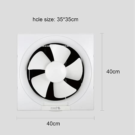 مروحة شفط 12 بوصة مقاس الدفن (35*35) سم