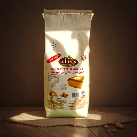 سميد الذره خالي من الجلوتين