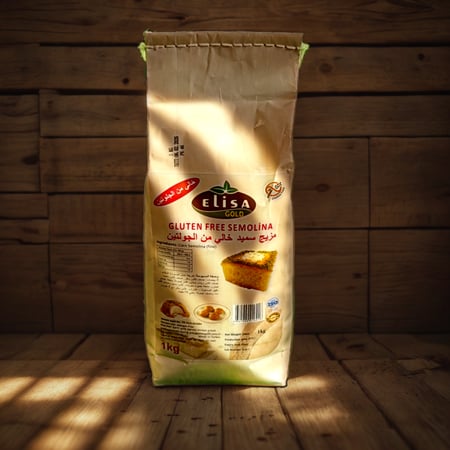 سميد الذره خالي من الجلوتين