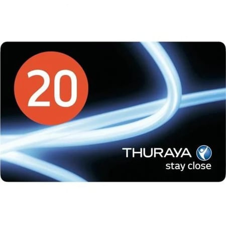 رصيد ثريا 20 دولار