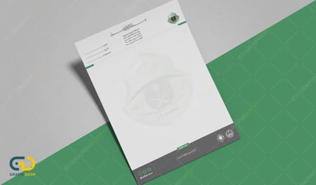 تصميم ورق رسمي ومراسلات