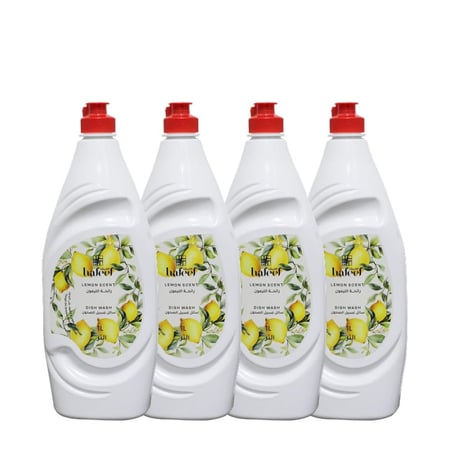 سائل غسيل الصحون وصابون للصحون 1 لتر باليمون القوي على الدهون