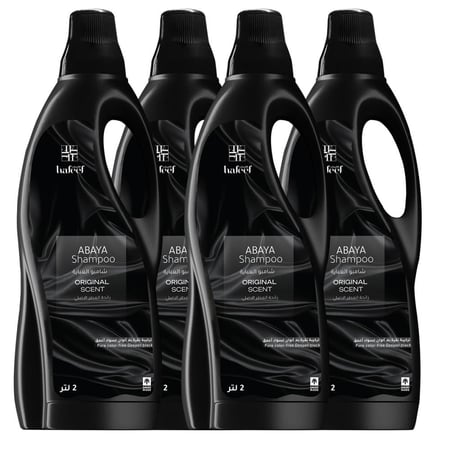 شامبو عباية هفيف 2 لتر  بلا ألوان يحافظ على السواد والملابس السودا