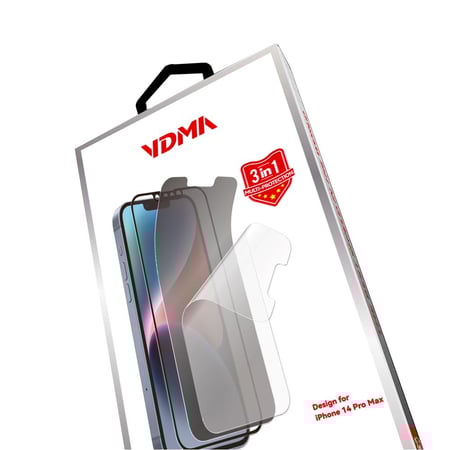 حماية شاشة ايفون 13 من فادما 3 طبقات حماية فائقة من بكج ستور