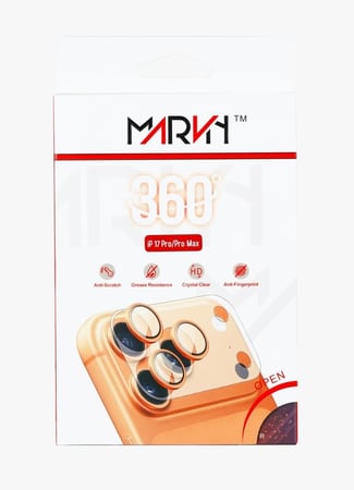 كاميرات مارفن ايفون 17 برو و بروماكس  | MARVN LENS camera عدسات برتقالي