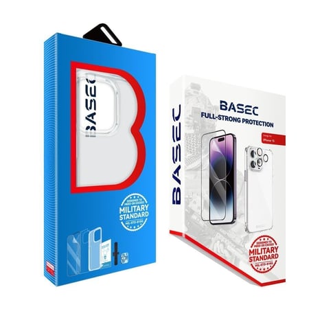 بكج حماية ايفون 13 مع كفر ايفون شفاف