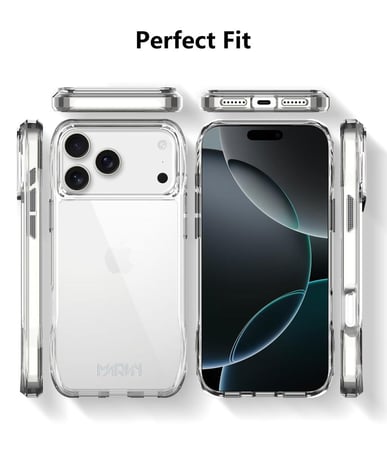 بكج حماية ايفون 17 | iPhone 17 المتكامل من مارفن | Marvn ضمان 24 شهر على الكسر