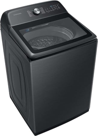 غسالة سامسونج، علوية، 21 كجم، تنشيف 75%، أسود - موديل WA21A8376GV/YL