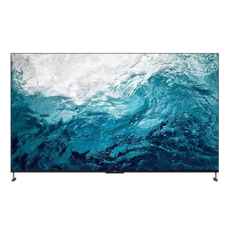 شاشة TCL، 98 بوصة، QLED، 4K UHD، Google TV، 3 منافذ HDMI - موديل 98C735
