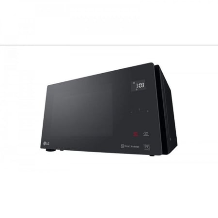 ميكرويف LG، 25 لتر، أسود، مع شواية - موديل MH6595DIS