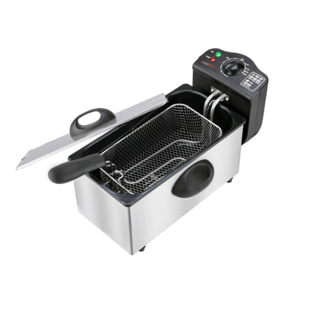 قلاية زيت كولين، عميقة، 3 لتر، ستيل - موديل 816102004