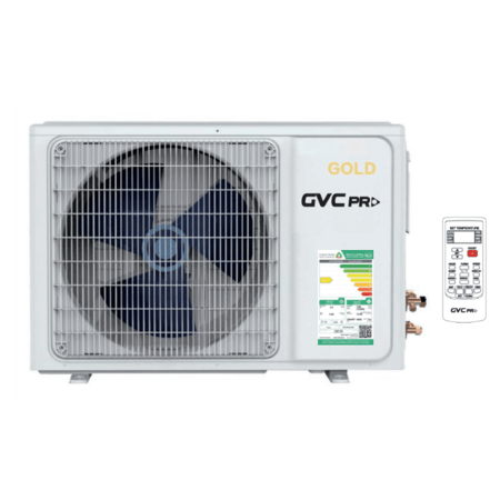 مكيف اسبليت جي في سي 27000وحدة , حار بارد , واي فاي - GVCN-30HC/WI GOLD
