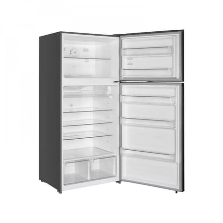 جنرال سوبريم ثلاجة بابين فريزر علوي 22.4 قدم 635 لتر مانع التجمد ضاغط عاكس ستيل GS1100SSI