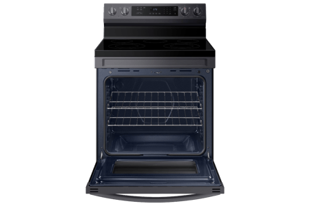 فرن سامسونج، كهربائي، استاند، أسود، استيل، سيراميك - موديل NE63C6317SG/ZA