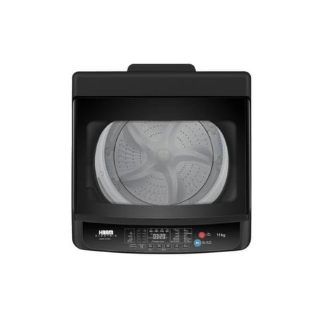 غسالة هام تعبئة علوية 11 كغم فضي - 8 برامج - موديل HWM11S-24H