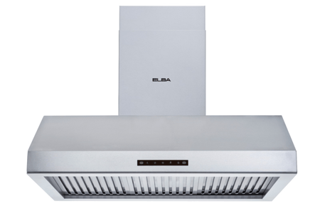 شفاط إلبا جداري، 92 سم، محرك مزدوج، تدفق هواء 1600 م³/ساعة - موديل Central 92-1600