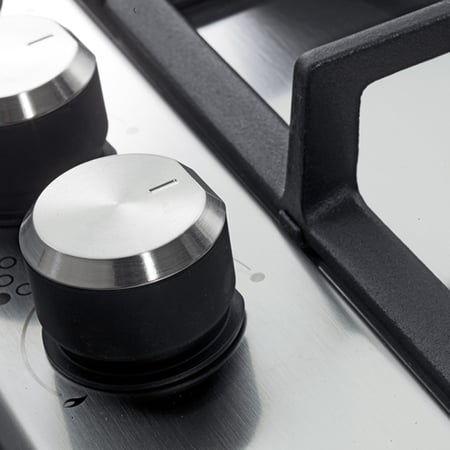 سطح بلت ان غاز إيطالي إلبا، 75 سم - موديل AS ELIO 75-450 50MB