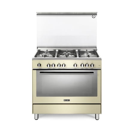 فرن فري ستاند إلبا، 90 سم، غاز، اللون بيج - موديل FC 965 FG SA