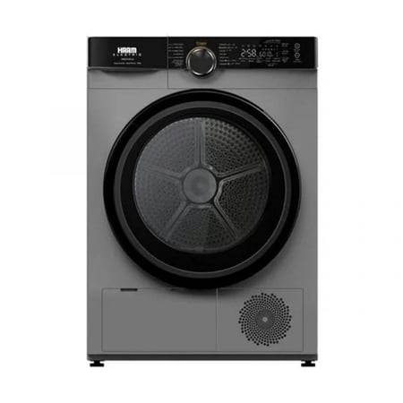 نشافة ملابس هام، 10 كيلو، Dual Inverter، مانع للتجاعيد، 14 برنامج، فضي - موديل HMDR10S-23