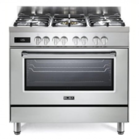 فرن غاز وكهرباء إلبا، 90 سم - موديل EX 965 MSA