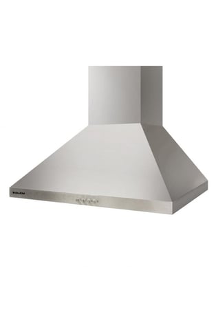 شفاط جليم غاز، 60 سم، هرمي، بلت إن - موديل GHP640IX