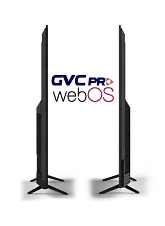 شاشة جي في سي برو، 75 بوصة، سمارت، دقة 4K، نظام webOS، ريموت ماجيك، موديل 75GW6100-WBOS