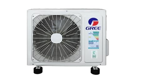 مكيف جداري جري AI-MAX، 28200 وحدة، 2.5 طن، بارد فقط، فلتر بلازما، واي فاي، توربو - موديل GWC30AVEXH-D3NTA1F