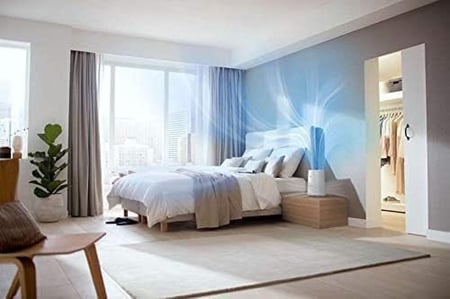 منقي هواء فيليبس سيريز 800 مع فلتر هيبا نانو بروتكت - موديل AC0819/90