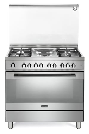 فرن غاز وكهرباء إيطالي إلبا، 90 سم - موديل FEX 9642 FG