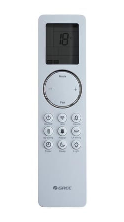 مكيف جداري جري AI-MAX، 28200 وحدة، 2.5 طن، حار/بارد، فلتر بلازما، واي فاي، توربو - موديل GWH30AVEXH-D3NTA1F