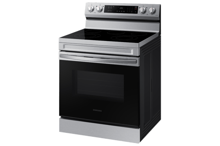 فرن سامسونج، كهربائي، استاند، استيل، سيراميك - موديل NE63C6317SS/ZA