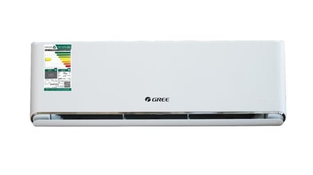 مكيف جداري جري AI-MAX، 11800 وحدة، 1 طن، حار/بارد، فلتر بلازما، واي فاي، توربو - موديل GWH12AVCXD-D3NTA1A