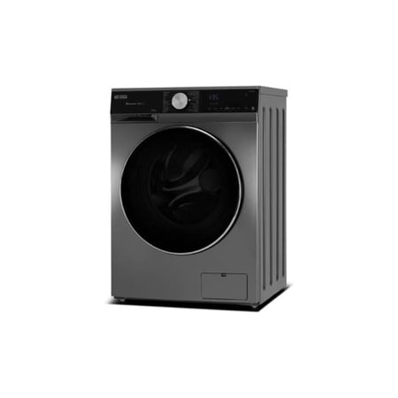 جنرال سوبريم غسالة تعبئة أمامية، 14 برنامج، 13 كجم غسيل / 8 كجم تنشيف إنفيرتر، فضي غامق، GSFLA1308DM