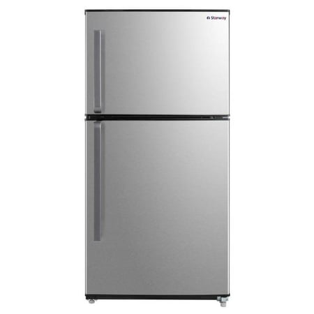 ثلاجة بابين ستار واي، سعة 21 قدم مكعب - 595 لتر، اللون فضي - موديل SW595NFR