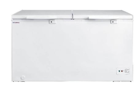 فريزر بابين ستار واي، سطحي، 19.8 قدم، قابل للتحويل إلى ثلاجة، اللون أبيض - موديل SW600CF