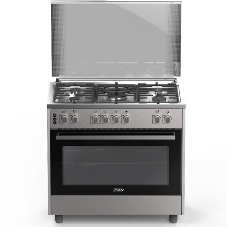 فرن سوبر كلاسيك، 5 عيون، 60*90-SCL-9060-502 توربو فان مؤقت