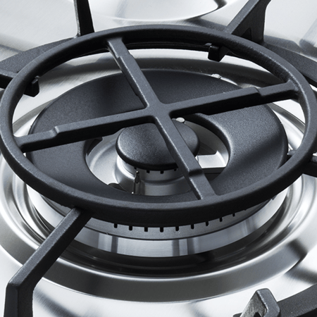 سطح بلت ان غاز إيطالي إلبا، 75 سم - موديل AS ELIO 75-450 50MB