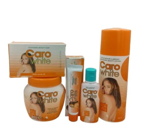Caro White مجموعة كارو وايت لتفتيح البشرة - 5 قطع
