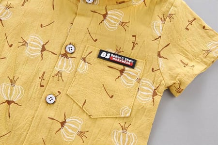 الصيف القطن طفل الفتيان الملابس الدعاوى موضة الأطفال الفتيات قميص مع السراويل 2 قطعة مجموعات