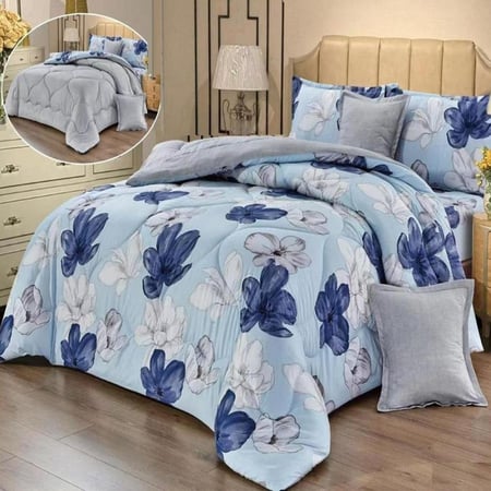 طقم مفرش نفرين من هورس لحاف 6 قطع Shereen-03