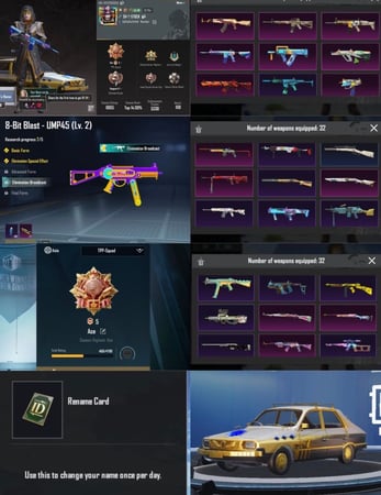 حساب ببجي لفل 69