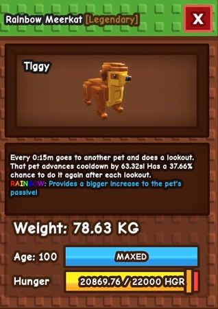 Huge Rainbow Meerkat