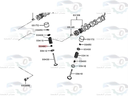 MD179175 جلود بلوف ميتسوبيشي اتراج + سبيس ستار اصلي