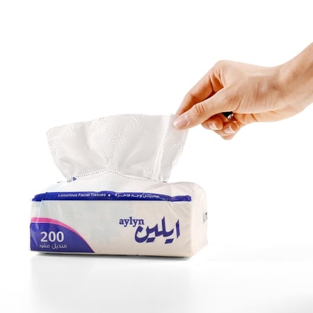 شدة مناديل ايلين 5*10 200 منديل مفرد